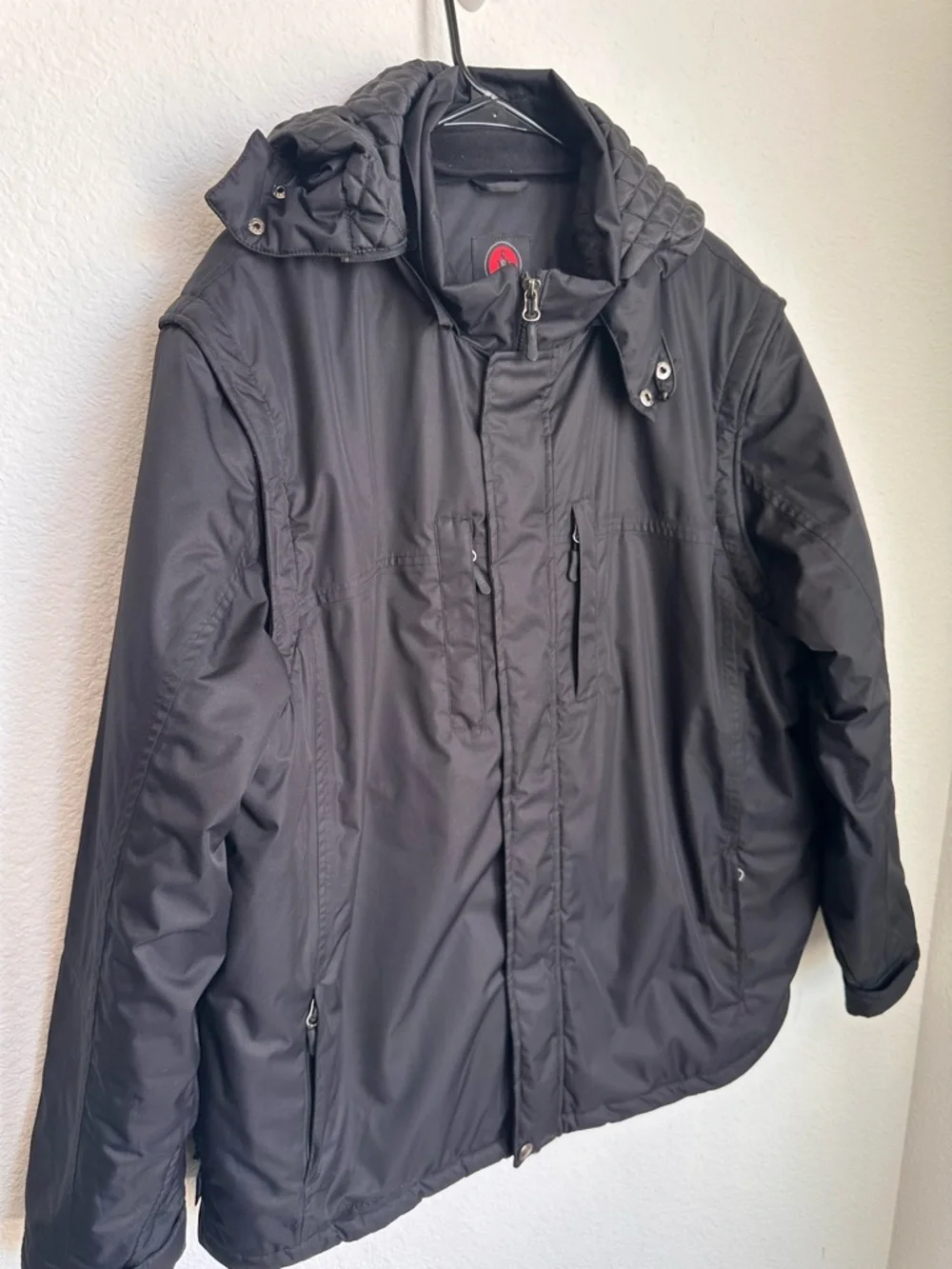 SCOTTeVEST Revolution‎ Travel Jacket Vest XL Black TEC Convertible Utility coat - Picture 5 of 15